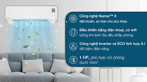 Máy Lạnh Panasonic Inverter 1 HP CU/CS-XU9ZKH-8